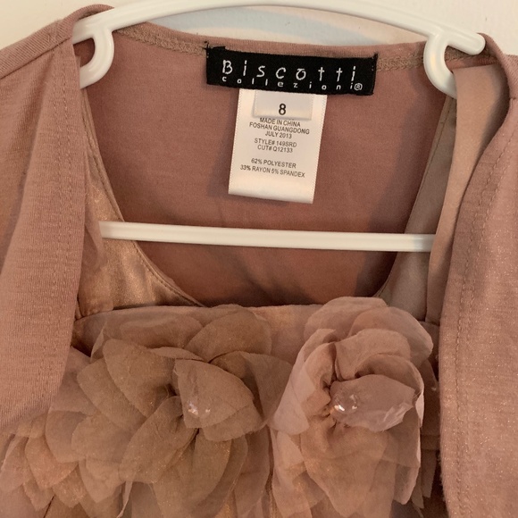 Biscotti Dress with Shrug - Size 8 - Picture 3 of 12